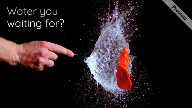 make a splash Video Template