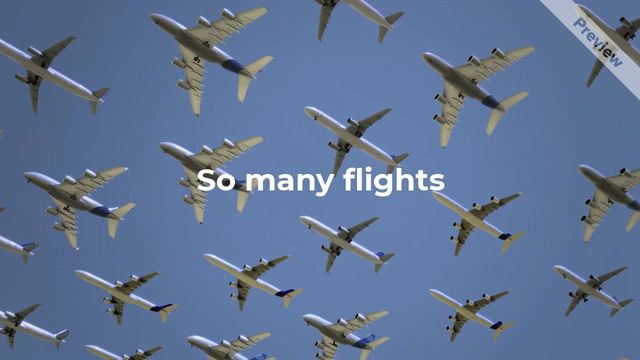 Flights Video Template