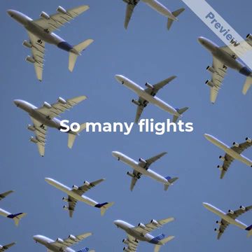 Flights Video Template