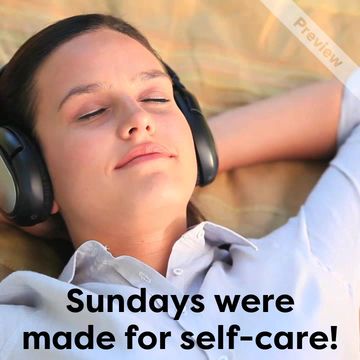 #SelfCareSunday