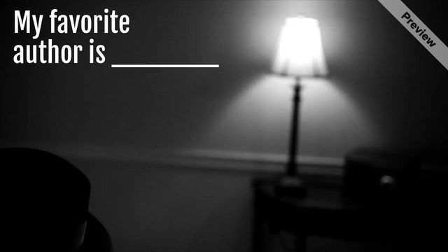 Authors Day Video Template