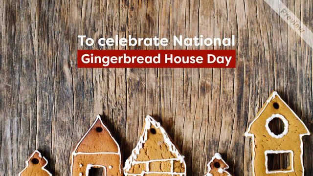 National Gingerbread House Day Video Template