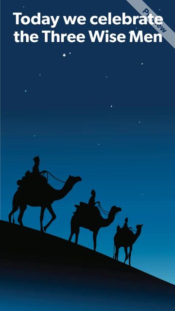Three Kings Day Video Template