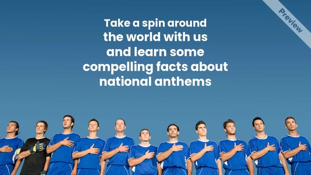 National Anthem Day Video Template