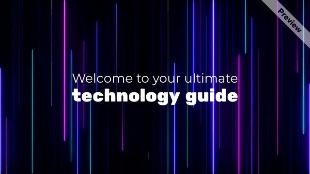 Technology Intro Video Template