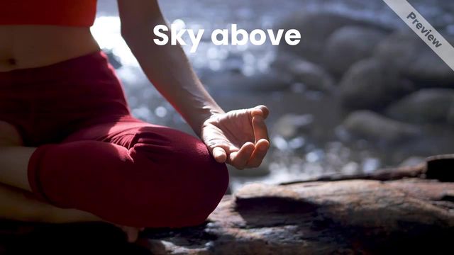 Yoga Intro Video Template