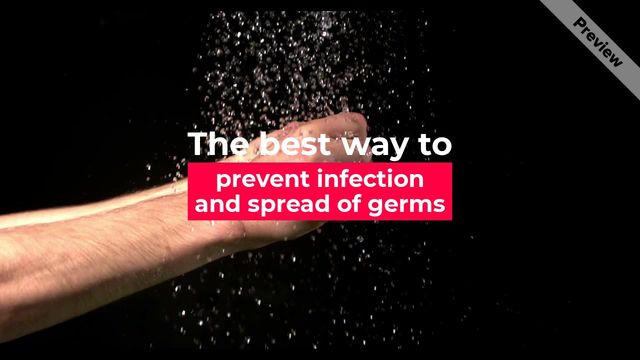 Hand Washing Video Template