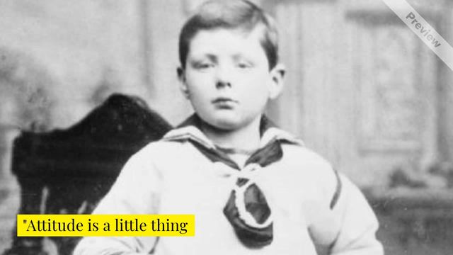 Winston Churchill  Day Video Template