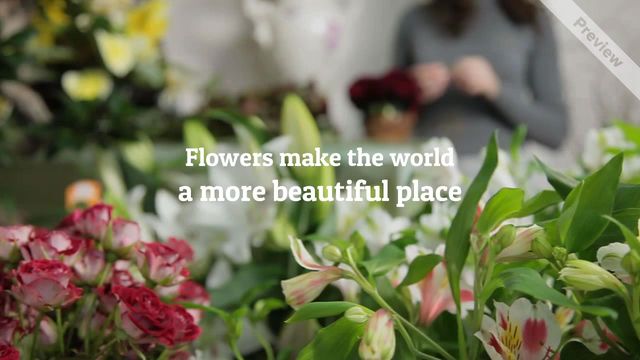 Flowers Video Template