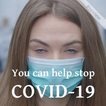 #StopTheSpread Video Template