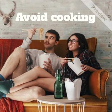 Avoid cooking Video Template