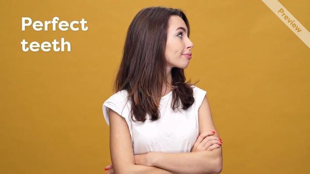 Teeth straightner Video Template