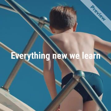 Swim lessons Video Template