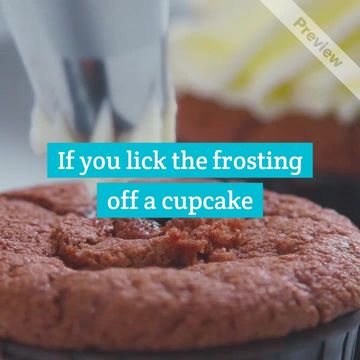 Cupcakes Video Template