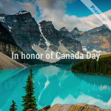 Canada day Video Template