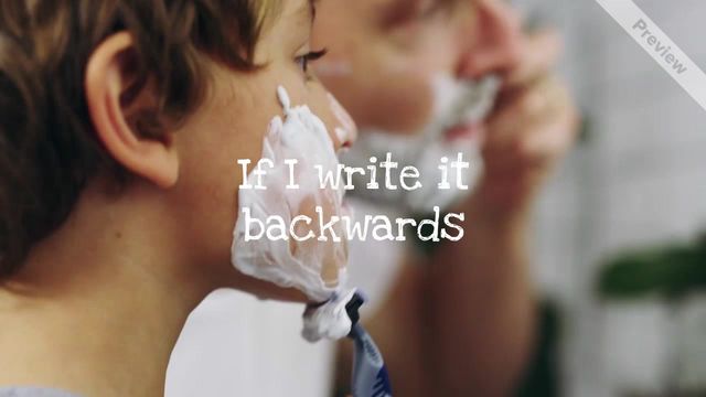 Dad | Father's Day Video Template