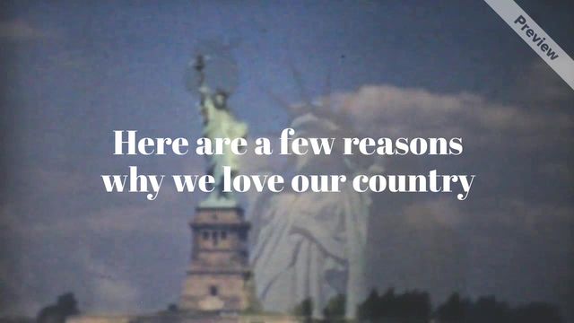 US on Film Video Template