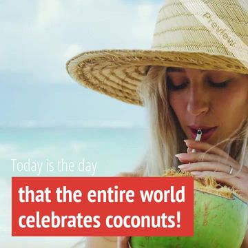 It's Coconut Day Video Template