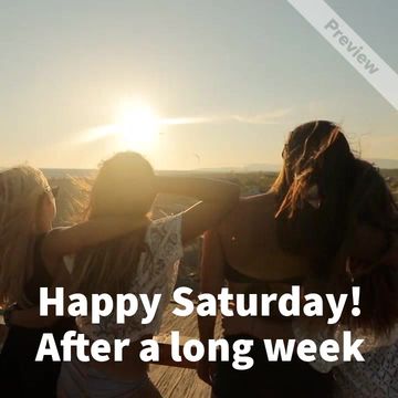 Saturday Sale Video Template