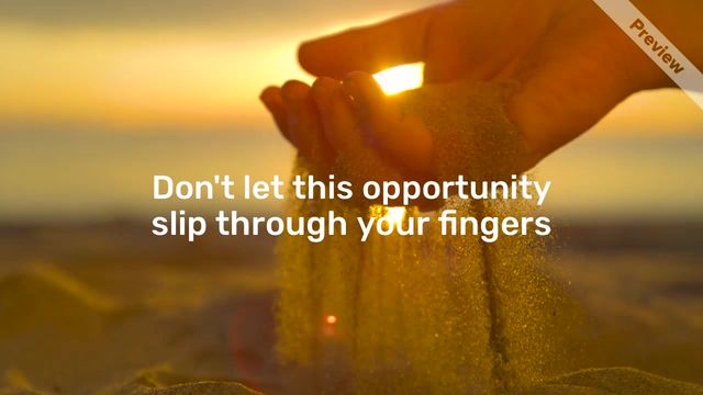  Don't Let It Slip Video Template