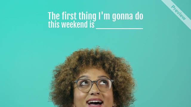 Fill in the blank Video Template