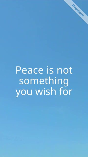 Day of Peace Video Template