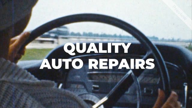 Auto Shop Video Template