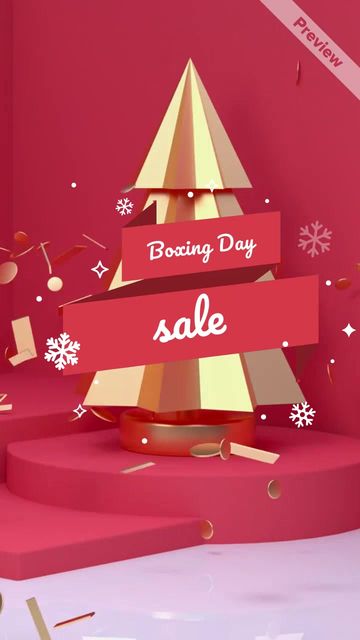 Boxing Day Sale Video Template