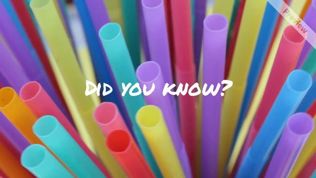 Skip the Straw Video Template