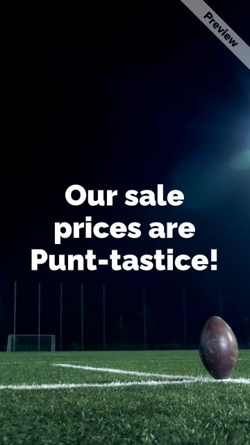 Punt-tastic Video Template