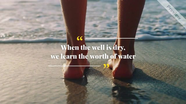 #WorldWaterDay Video Template