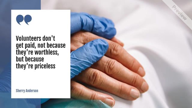 Volunteers Video Template