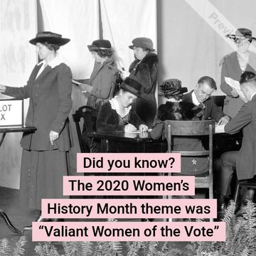 #WomensHistoryMonth Video Template