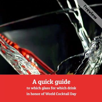 #WorldCocktailDay Video Template