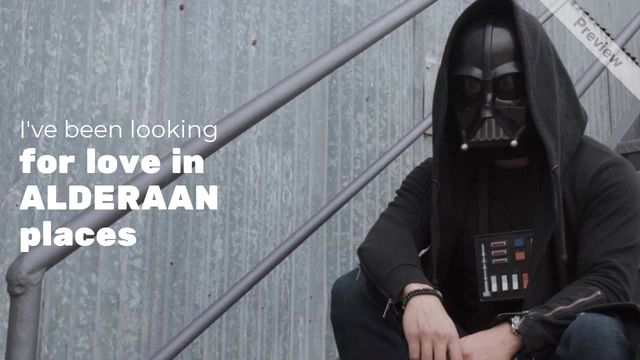 #StarWarsDay Video Template