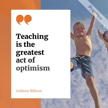 Act of Optimism Video Template