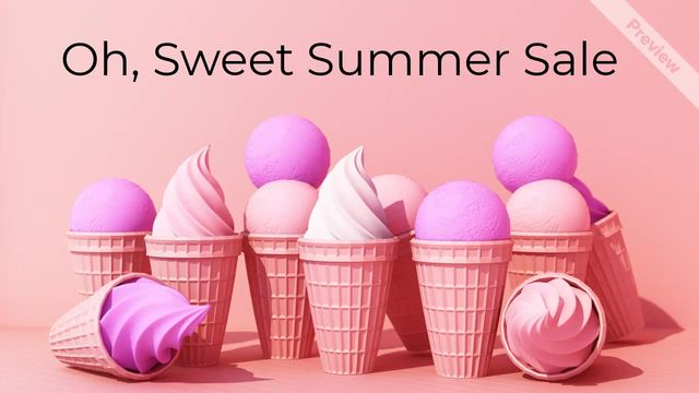 Sweet Sale Video Template