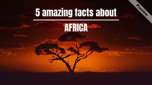 About Africa Video Template