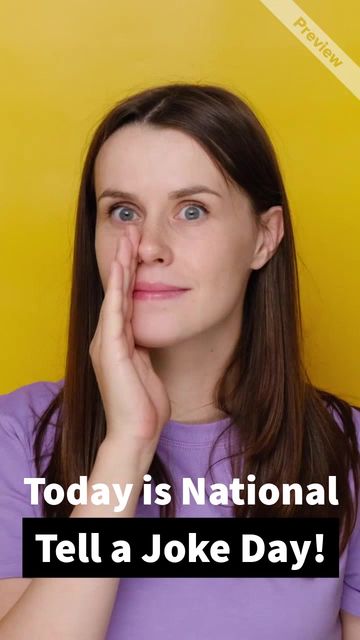 Tell A Joke Day Video Template
