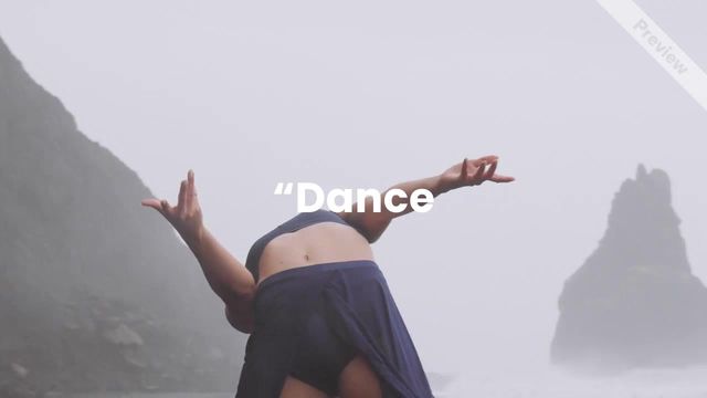 With The Waves Video Template