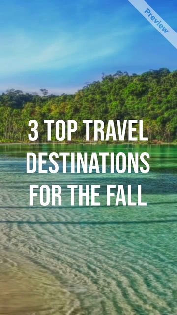 3 Top Travel Destinations Video Template