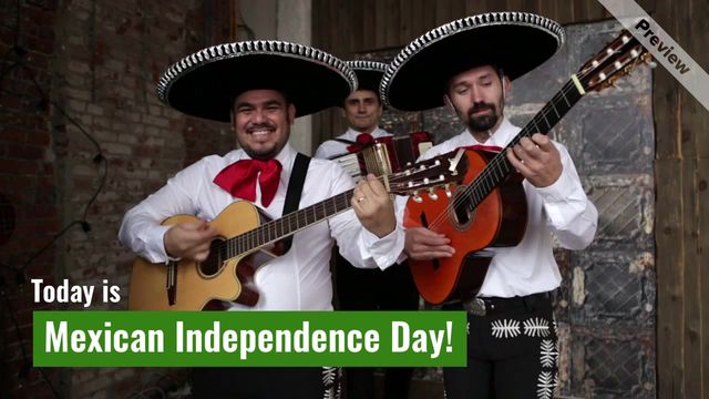 Mexican Independence Day Video Template