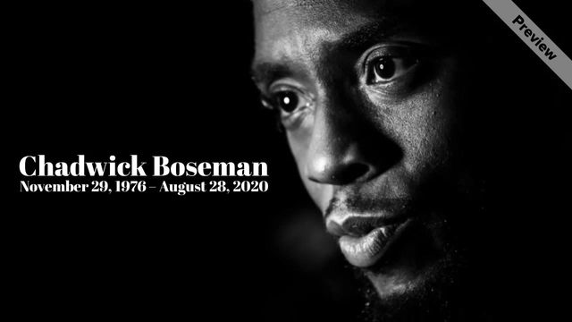 Remembering Chadwick Boseman Video Template
