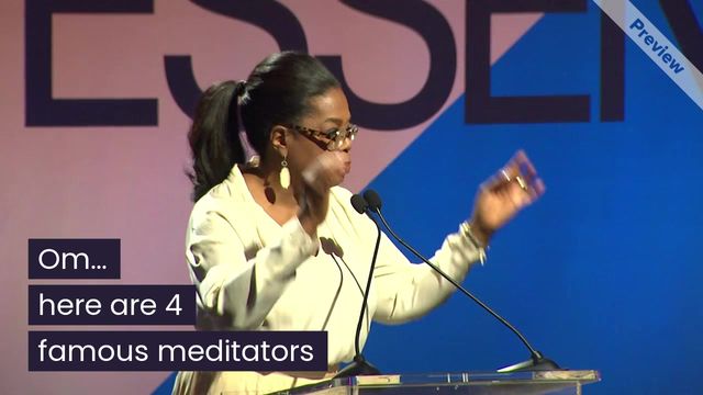 4 Famous Meditators Video Template