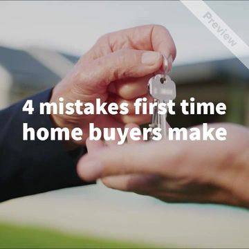Mistakes first time home buyers make Video Template