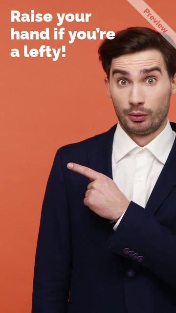 Famous people who are left handed Video Template