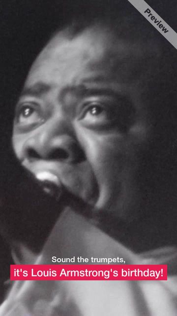 Louis Armstrong Birthday (Aug 4) Video Template