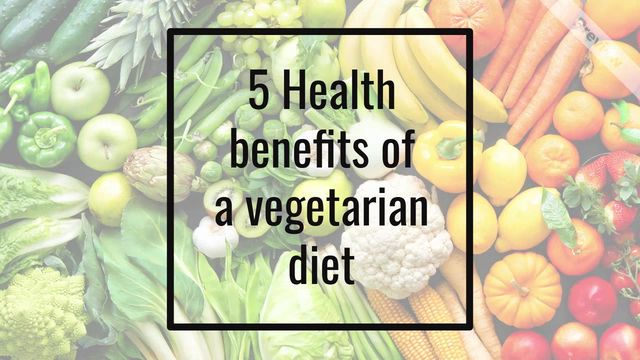 5 Health Benefits Of a Vegetarian Diet Video Template