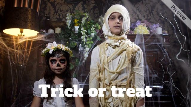 #Halloween Video Template