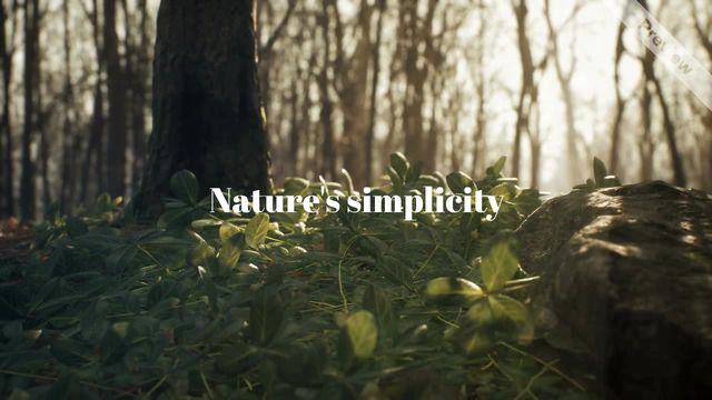 Nature's Simplicity Video Template